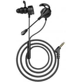 White Shark In-Ear Headset + Microphone Blackbird