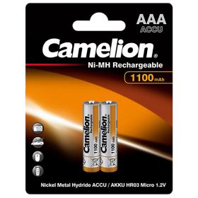 Camelion Επαναφορτιζόμενες Μπαταρίες AAA Ni-MH 1100mAh 1.2V 2τμχ 