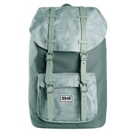 8848 Travel Backpack 15,6&#039; Unisex Waterproof Green Moss/Green