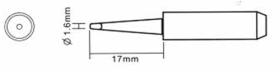 YH-1.6D-TIP Μυτες Κολλητηριων