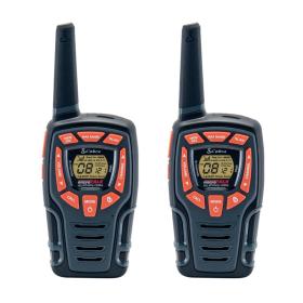 AM-855 Σετ 2 WALKIE TALKIE, 8 Κανάλια, Κωδικοποίηση 121 Συνδιασμών, Δόνηση, Έως 10KM, COBRA