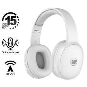 Lamtech Bt5.3 Foldable High Fidelity Headphones White