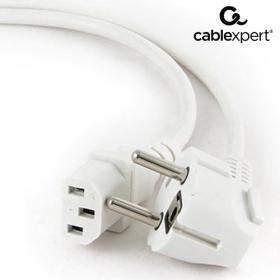 Cablexpert Power Cord C13 Vde Approved White 1,8M