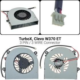 Ανεμιστήρας TurboX Clevo W370ET