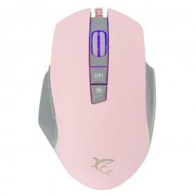 White Shark Rgb Gaming Mouse Gareth 6400 Dpi Pink