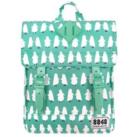 8848 Backpack for Children with Penguins Print