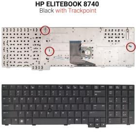 Πληκτρολόγιο HP ELITEBOOK 8740 με TRACKPOINT