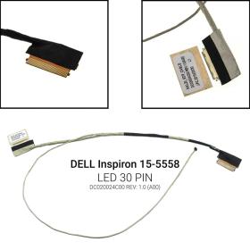 Καλωδιοταινία οθόνης για Dell Inspiron 15-5558 NO TOUCH (ΚΟΝΤΗ)