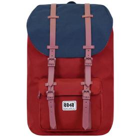 8848 Travel Backpack 15,6&#039; Unisex Waterproof Burgundy Blue