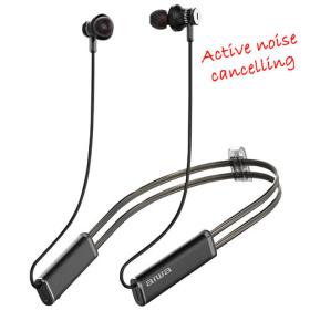 Aiwa Bt In-Earphone Neckband with Anc Black