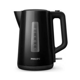 Philips Βραστήρας πλαστικός μαύρος 1.7Lt HD9318/20