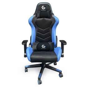 Gembird Gaming Chair Leather Black/Blue