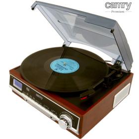 Camry Turntable with Bluetooth/Mp3/USB/Sd/Recording