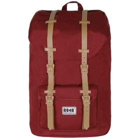 8848 Travel Backpack 15,6&#039; Unisex Waterproof Burgundy