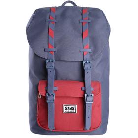 8848 Travel Backpack 15,6&#039; Unisex Waterproof Blue/Red