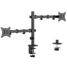 Gembird Adjustable Desk Mounted Double Monitor Arm 17&#039;-32&#039;