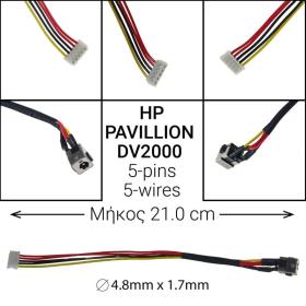 Dc Jack HP pavilion DV2000