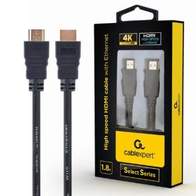 Cablexpert 4K High Speed HDMI Cable with Ethernet &#039;Select Series&#039; 1,8M