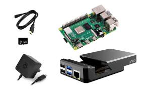 Raspberry Pi 4 Model B 4GB Elegant Kit