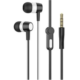 Lamtech Handsfree with Mic 3,5Mm Jack Black