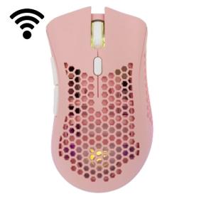 White Shark Wireless 500Mah Li-Bat Gaming Mouse 10K  Lionel Pink