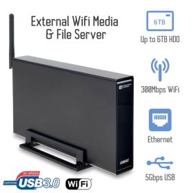 NAS Wifi Media και File Server