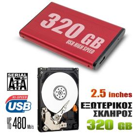 Refurbished Σκληρός Δίσκος 2.5&quot; 320 GB Red