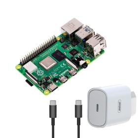 Raspberry Pi 4 Model B 8GB DDR4 4K Bluetooth with PSU 20W and Τype C Cable