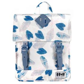 8848 Backpack for Children with Feathers Print