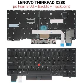 Πληκτρολόγιο LENOVO THINKPAD X280 US + BACKLIT + TRACKPOINT