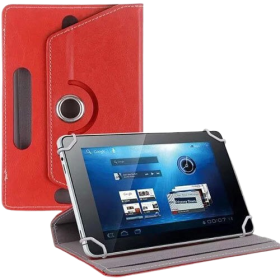 Lamtech Red Universal 10.1&#039;-10.4&#039; Tablet Case with 360 Rotation