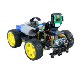 Raspbot AI Vision Robot Car with FPV camera for Raspberry Pi 4B without TF card