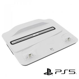 White Shark Ps5 Cooling Pad + 2 Charging Dock Guard