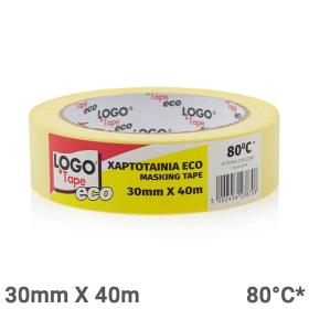 LOGO Χαρτοταινία ECO 30mm x 40m Φούρνου