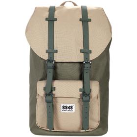 8848 Travel Backpack 15,6&#039; Unisex Waterproof Khaki Green