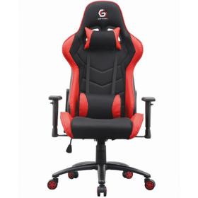 Gembird Gaming Chair Leather Black/Red