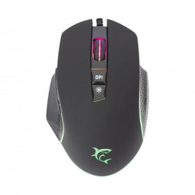 White Shark Rgb Gaming Mouse Gareth 6400 Dpi Black