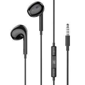 Lamtech Handsfree Stereo 3,5Mm Jack with Mic Black