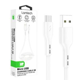 Lamtech Datacable Micro USB 2M White