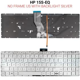 Πληκτρολόγιο HP 15S-EQ NO FRAME US WITH BACKLIT SILVER