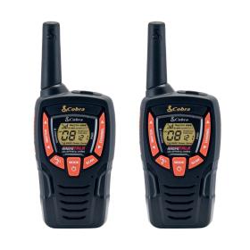 AM-655 Σετ 2 WALKIE TALKIE, 8 Κανάλια, Κωδικοποίηση 121 Συνδιασμών, Εμβέλεια Έως 8KM, COBRA