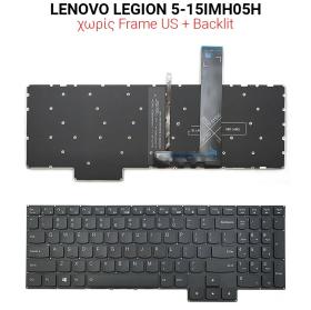 Πληκτρολόγιο LENOVO LEGION 5-15IMH05H NO FRAME US + BACKLIT