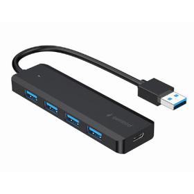 Gembird 4-Port USB 3.1 (Gen 1) Hub Black, UHB-U3P4P-02