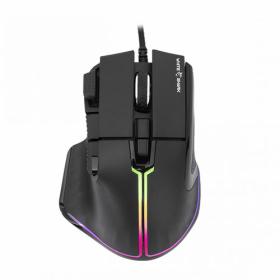 White Shark Gaming Mouse Gm-9006 Marrok Black 12000Dpi, MARROK-B