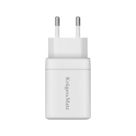 Φορτιστής USB A - USB C 45W με λειτουργία Power Delivery και Quick Charge Krugerk&#039;Matz GAN, KM0856