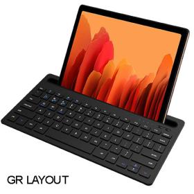 Lamtech Bt 5.0 Keyboard with IPad and Mobile Stand Black, LAM022124