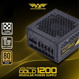 Armaggeddon Psu Voltron Gold 80+ Rating 1200W, VG1200