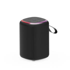 Gembird Bt5.3/Fm/Tf/Handsfree Party Rgb Led Speaker 3W Black, SPK-BT-LED-08S
