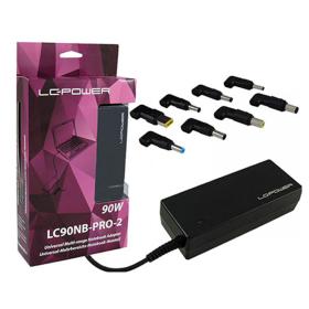 LC-POWER 90WATT UNIVERSAL MULTI-RANGE NOTEBOOK ADAPTER PRO SERIES