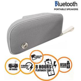 SONIC GEAR BLUETOOTH 4.2 PORTABLE SPEAKER MOBY LIGHT GREY